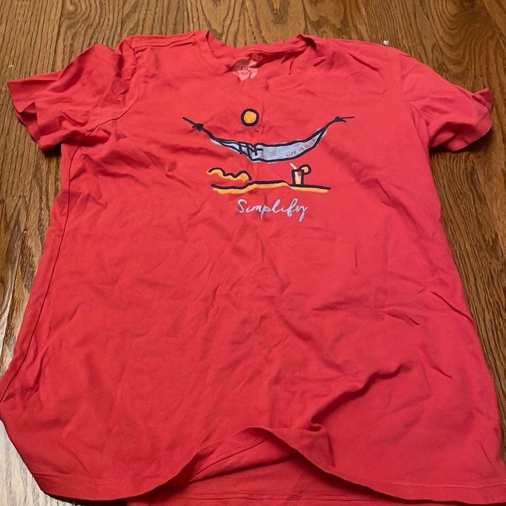 Life is good t shirt